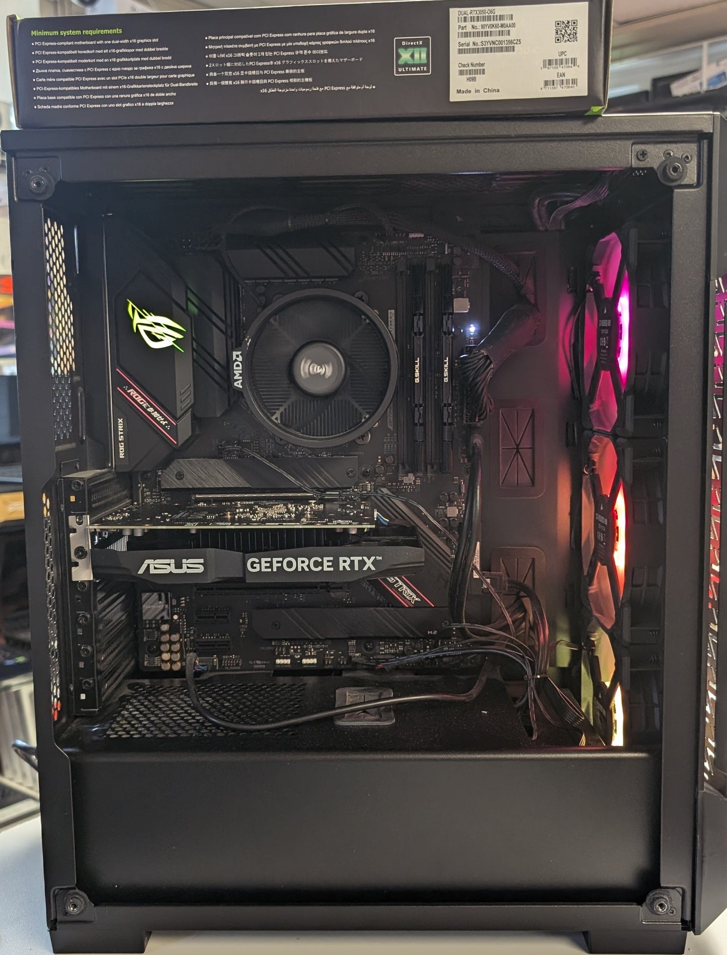 Jarvis RTX 3050 + RYZEN 5 3600